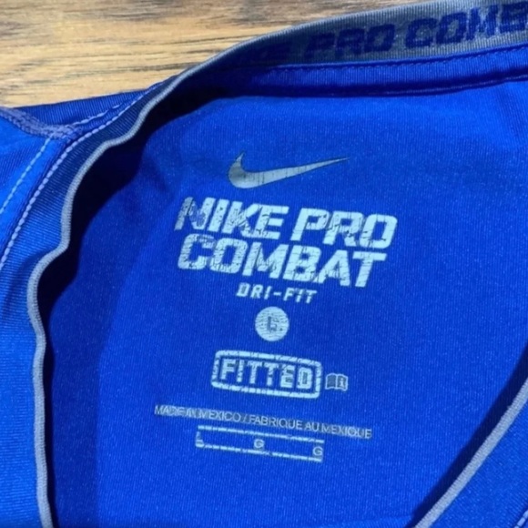 Nike Dr Fit navy blue T-shirt size large - Picture 5 of 5